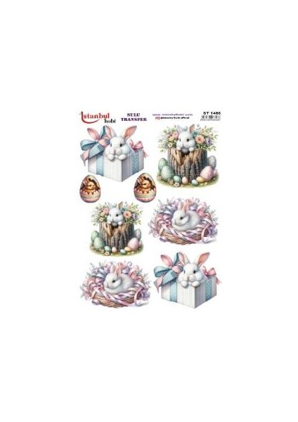 Sulu Transfer Kağıdı 25X35CM ST-1495