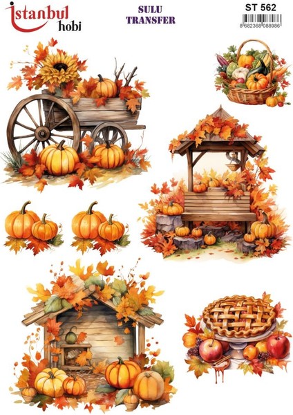 Sulu Transfer Kağıdı 25X35CM ST-562