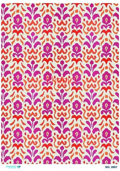 Diamond Pirinç Dekopaj Kağıdı - 2867