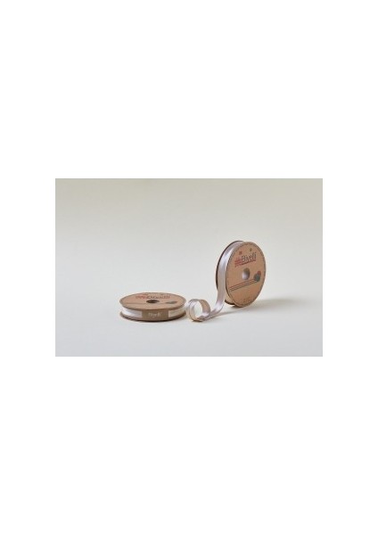 Biye Saten Katlı 089 Açık Taş 2 cm 25 Metre Polyester