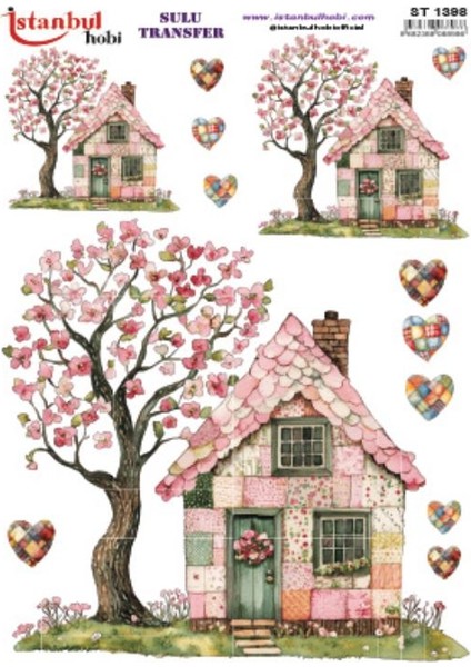 Sulu Transfer Kağıdı 25X35CM ST-1398