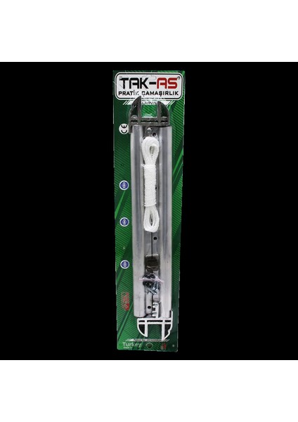 Mermere Montajlı Katlanır Çamaşır Askısı (4887)