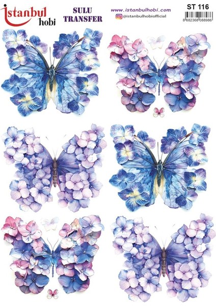 Sulu Transfer Kağıdı 25X35CM ST-116