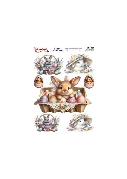 Sulu Transfer Kağıdı 25X35CM ST-1494