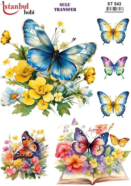 Sulu Transfer Kağıdı 25X35CM ST-543