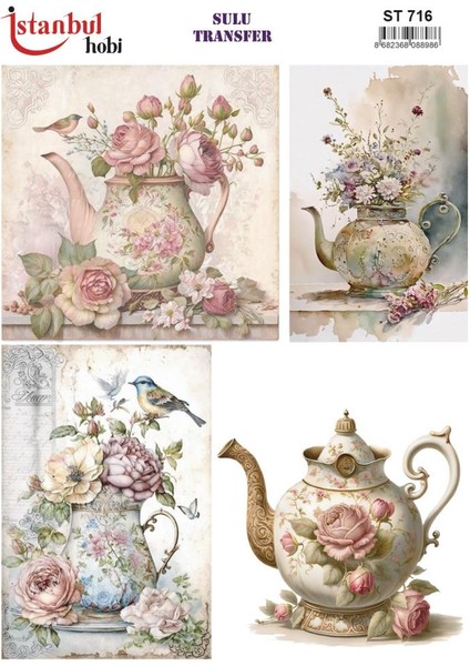 Sulu Transfer Kağıdı 25X35CM ST-716