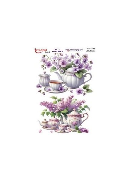 Sulu Transfer Kağıdı 25X35CM ST-1708