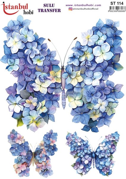 Sulu Transfer Kağıdı 25X35CM ST-114