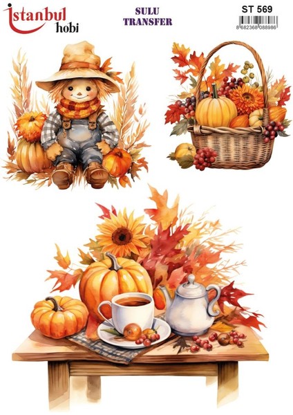 Sulu Transfer Kağıdı 25X35CM ST-569