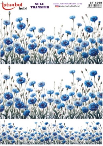 Sulu Transfer Kağıdı 25X35CM ST-1268