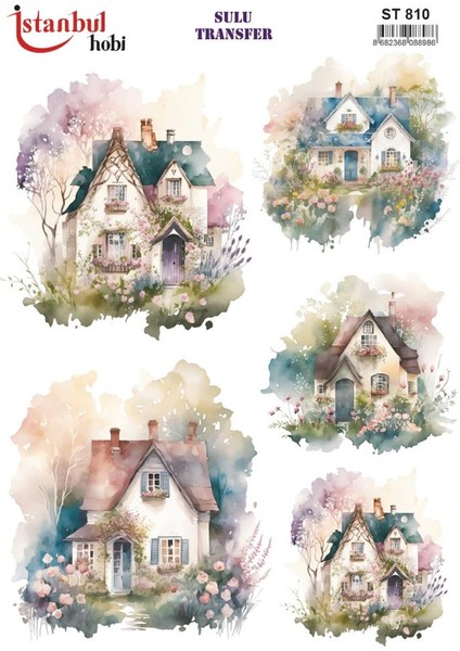 Sulu Transfer Kağıdı 25X35CM ST-810