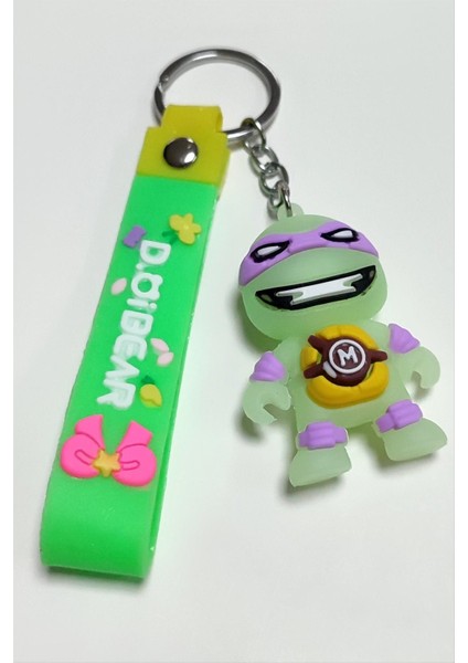 Fosforlu Kaplumbağa Silikon Anahtarlık fiyatları