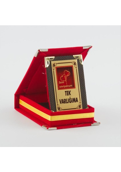 Tek Varlığıma Plaketi (Sevgililer Günü Hediyesi) fiyatları