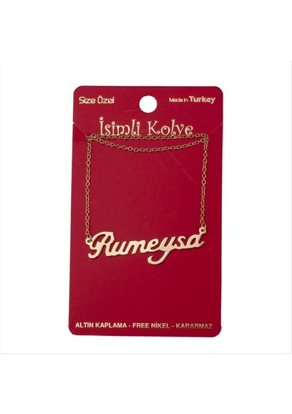Rumeysa Isimli Kolye (Kişiye Özel)