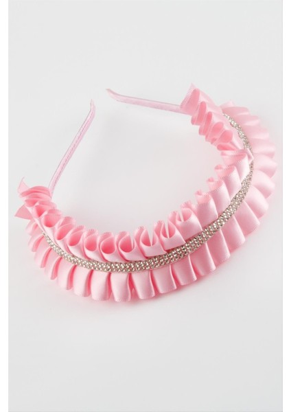 Saten Kurdale Taşlı Taç fiyatları