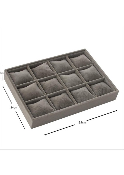 12'li Anfora Kumaş Yastıklı Tabla