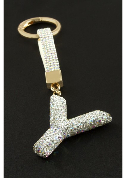 Harfli Savaroski Taşlı Anahtarlık indirimleri