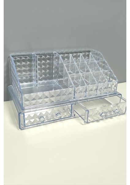 Black Stone 2 Çekmeceli Diamond Organizer Set