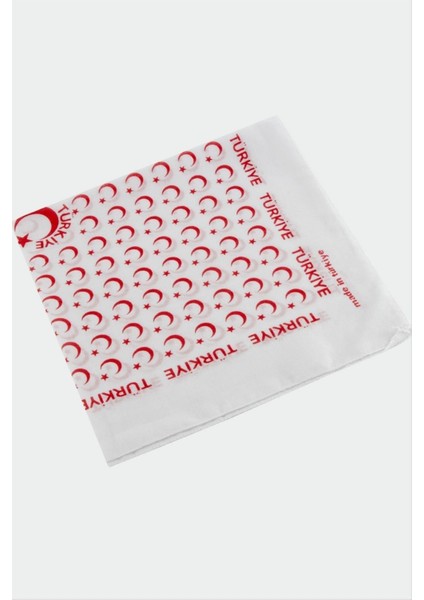 Ay Yıldız Desenli Bandana 50*50 fiyatları