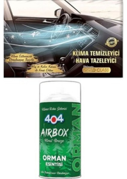 Kimya Klima Fresh Temizleyici Klima Bombası Koku Giderici Bomba Orman Esintisi