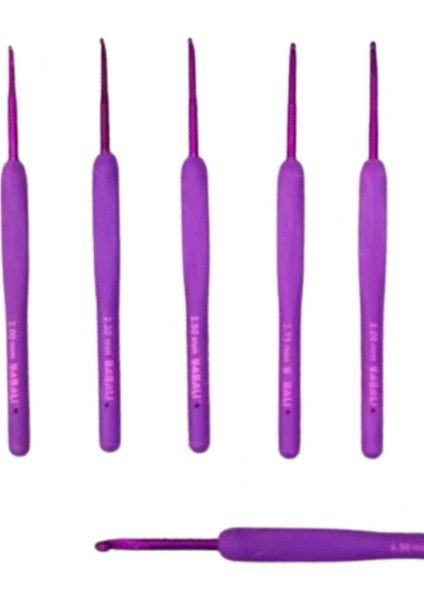 Örgü Tığ Purple 3,75 Numara