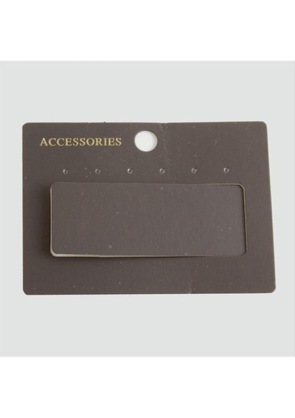 6 Delikli Pencereli Küpe Kartı 200 Adet