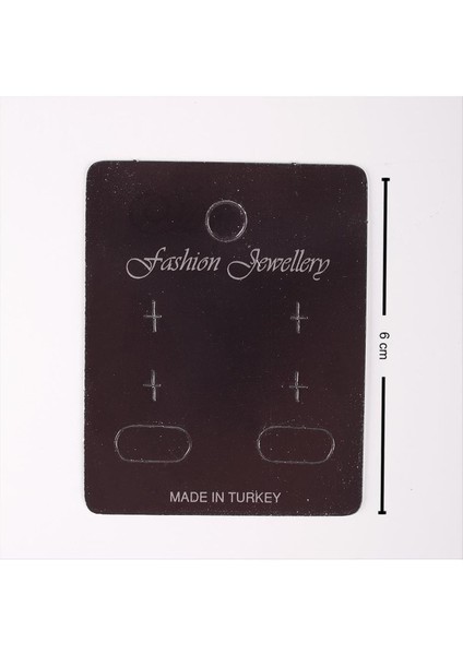 Klıpsli 3 Delikli Küpe Kartı fiyatları