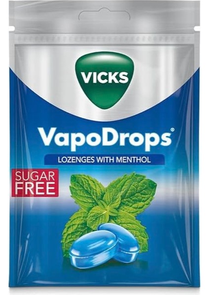 Vapodrops Lozenges With Menthol Pastil 72G