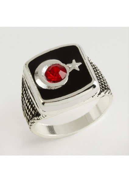 Ay Yıldız Metal Erkek Yüzük indirimleri