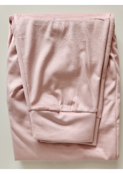 Kadife Battal Beden Anne Pijama Takımı 224 modelleri