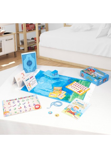 Dini Hediye Dinimi Öğreniyorum Seti - (Mavi) modelleri