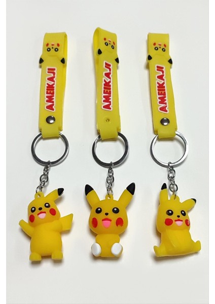 Pkçu Silikon Anahtarlık