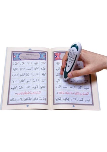 Lüks Kutulu Kuran Okuyan Kalem Seti (Lila, Orta Boy)