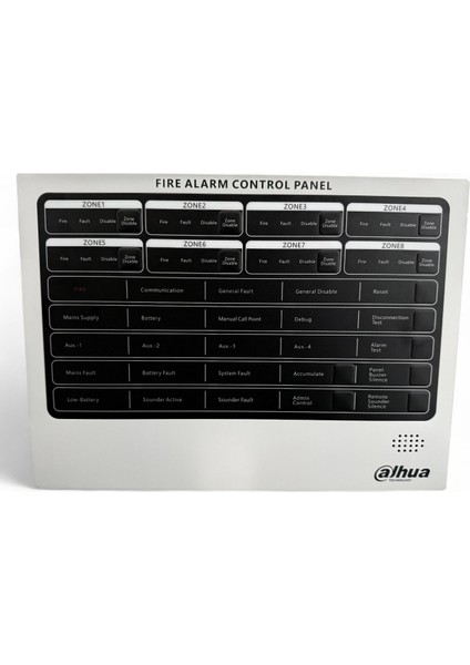 DHI-HY-C102-8 | 8 Bölge Konvansiyonel Yangın Alarm Kontrol Paneli | Ethernet & RS-485 fırsatları