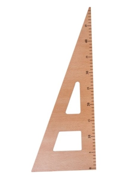 Üçgen Riga Cetvel 45 cm fiyatları