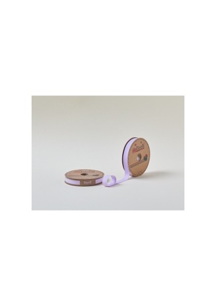 Biye Çizgili Katlı C07 Lila 2 cm 25 Metre %65 Koton %35 Polyester