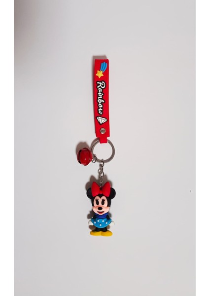 Anahtarlık Kırmızı Mickey Mause Kız
