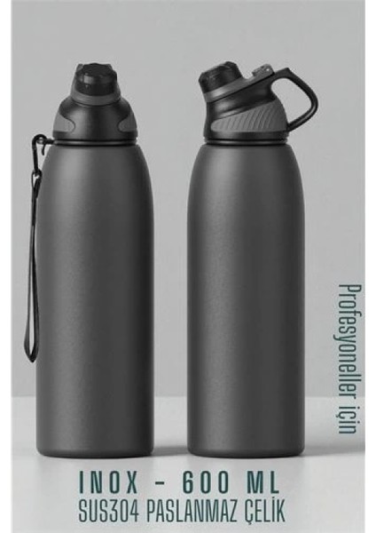 Modacar Inox Çelik Termos - 600 ml SUS304 Çelik Termos Profesyonel Gri fiyatları