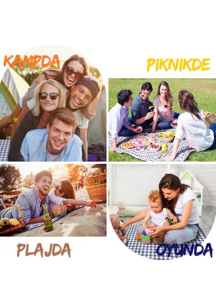 Renkli Çocuk Plaj Matı ve Minder, Rahat Kullanım, Kum Tutmayan Tasarım modelleri