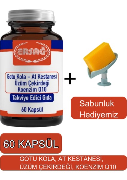 Gotu Kola, At Kestanesi Üzüm Çekirdeği Koenzim Q1-Sabunluk Hediyemiz 2023-8