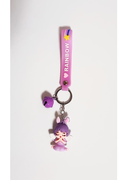 Anahtarlık Tavşan Kulaklı Melek Kız