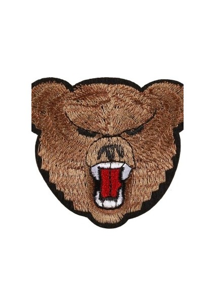 Aplike Ütü Ile Yapışan Ayı Arma 4x5 cm