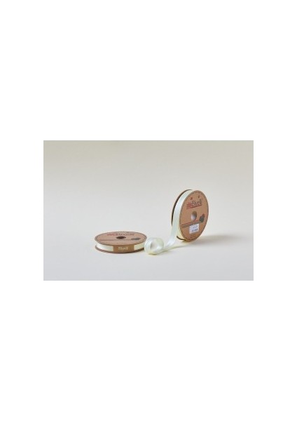 Biye Saten Katlı 005 Açık Sarı 2 cm 25 Metre Polyester