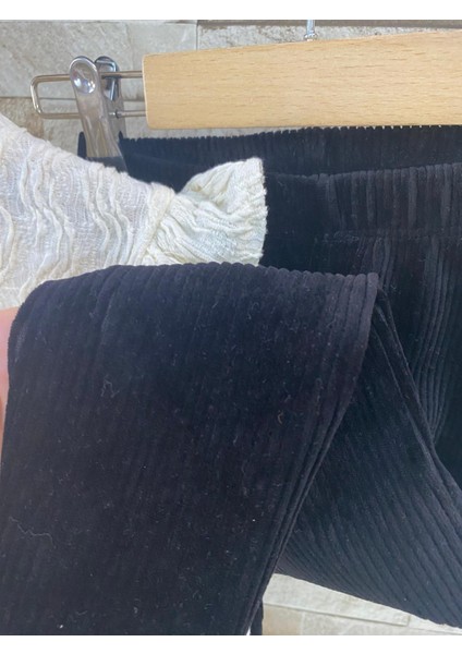 Lacıel Parıs Kadife Pantolon Bürümcüklü Bluz Kız Çocuk Takım fırsatları