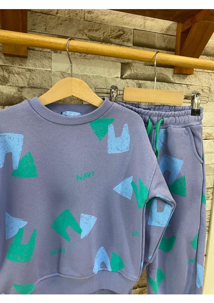 Lacıel Parıs Navi Sloganlı Oversıze Kız Çocuk Takım fiyatları