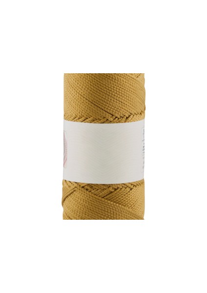 Makrome İpi 3mm Polyester Hardal