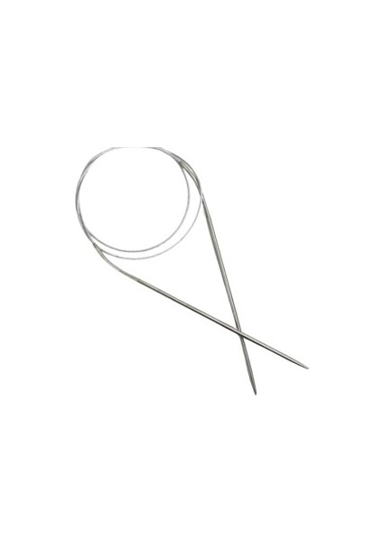 Misinalı Çelik Şiş 5 Numara 40 cm