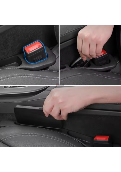 Volkswagen Touran 2015-2016-2017-2018-2019-2020-2021-2022-2023-2024-2025 Koltuk Arası Düşme Engelleyici Sol Taraf Siyah