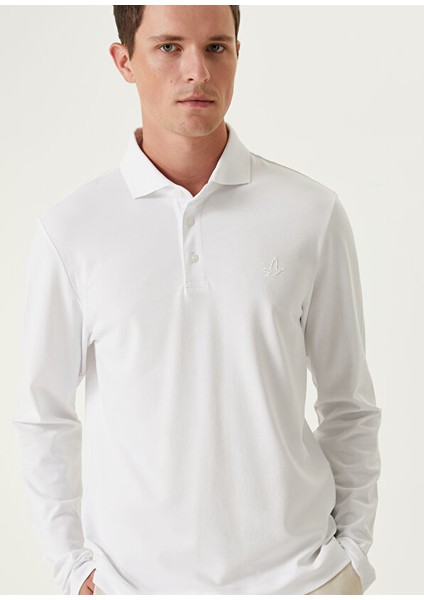 Beymenclub Comfort Fit Beyaz Polo Sweatshirt fiyatları