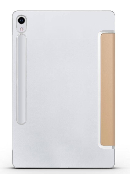 Galaxy Tab S9 Uyumlu Tygo Smart Cover Standlı 1-1 Kılıf-Rose Gold fırsatları